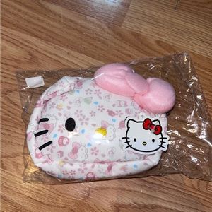 Hello kitty fuzzy plush  bag
